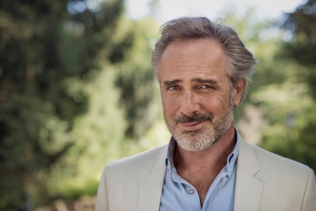 a portrait of a smart man over 40